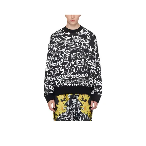 VERSACE JEANS Sweatshirt Men's Black