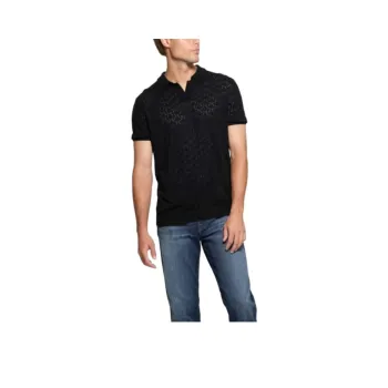 GUESS Polo Shirts Men Black