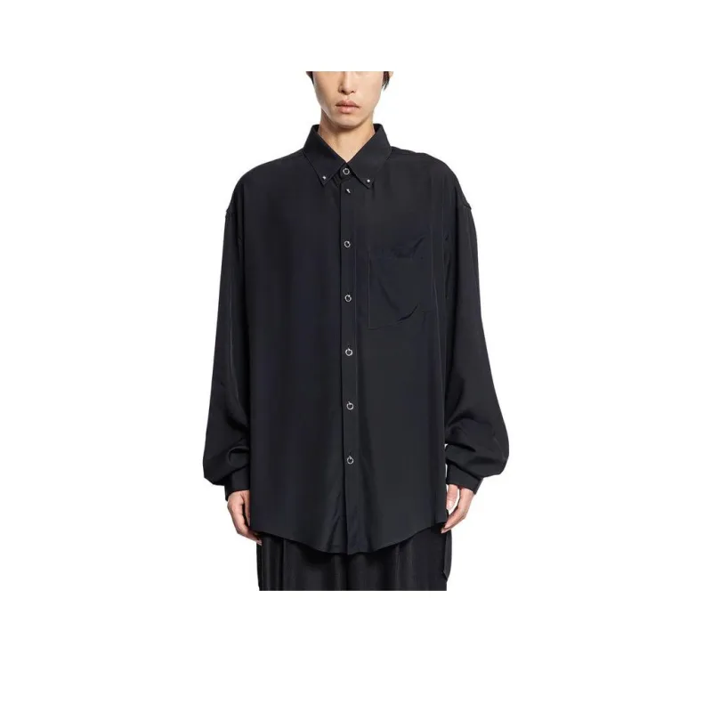 Mugler Fluid Pierced Shirt-0