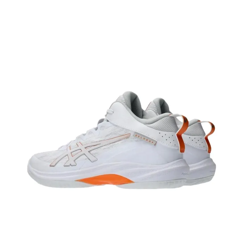 Asics GELHOOP V17 Anti Slip Wear Resistant Low Top Basketball Shoes Unisex White-3