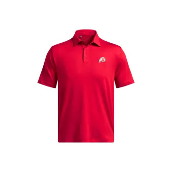 Under Armour Collegiate FW24 Polo Shirt Men's Red