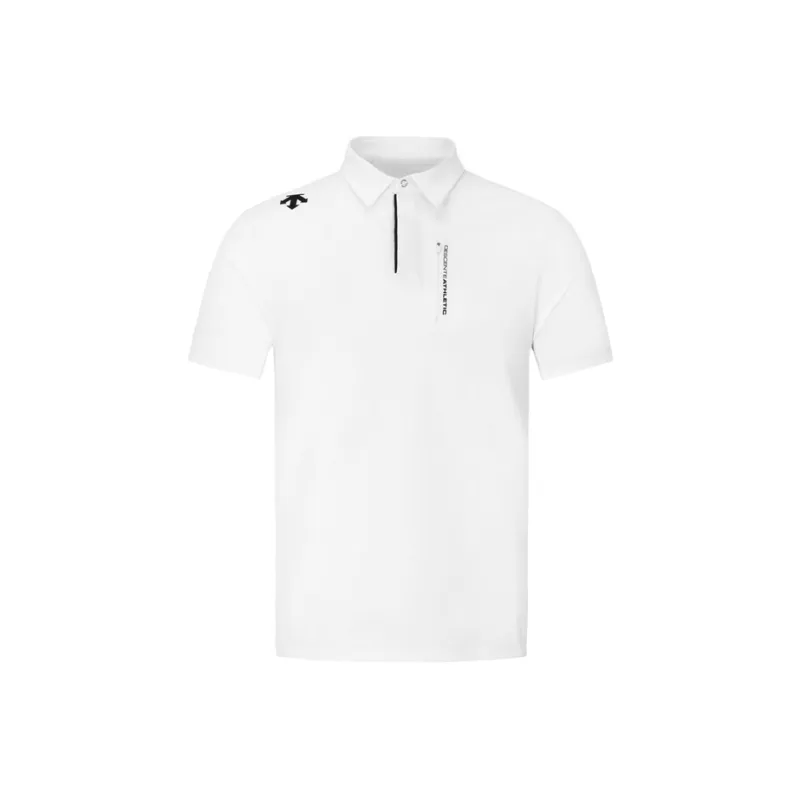 DESCENTE TRAINING Collection TOUGH Collection Polo Shirt Men's-4