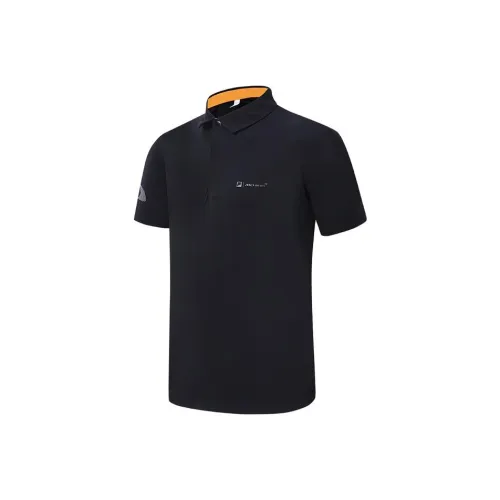 FILA X McLaren Collaboration Polo Shirt Men's Black