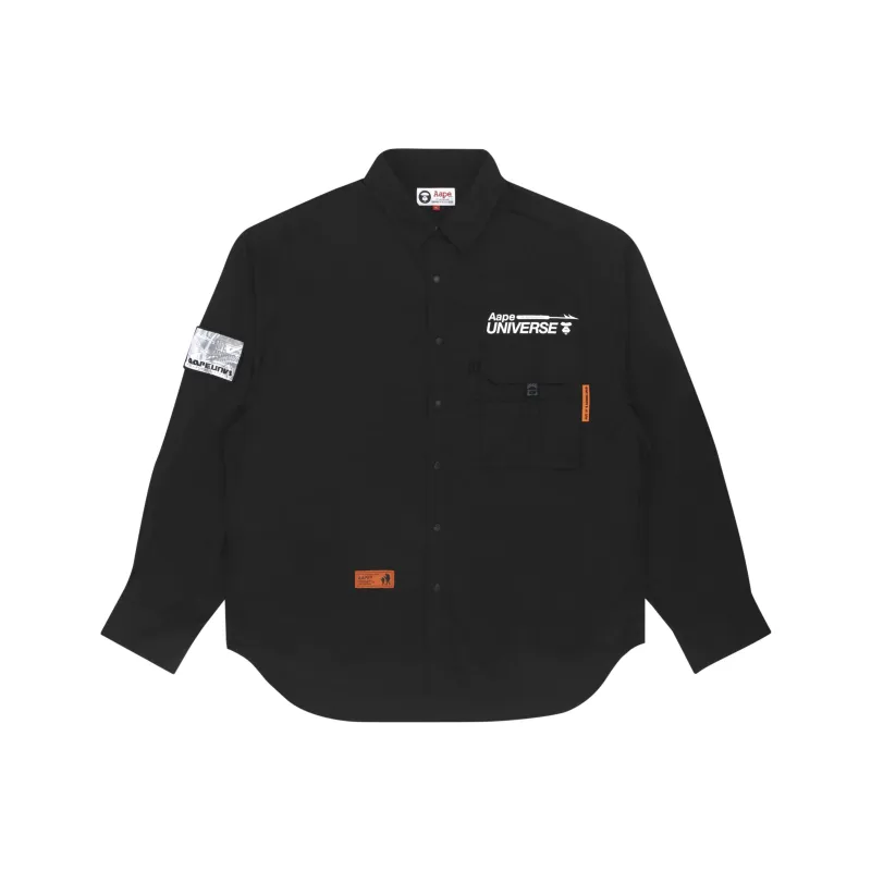 Aape Logo print Cotton Shirt-0