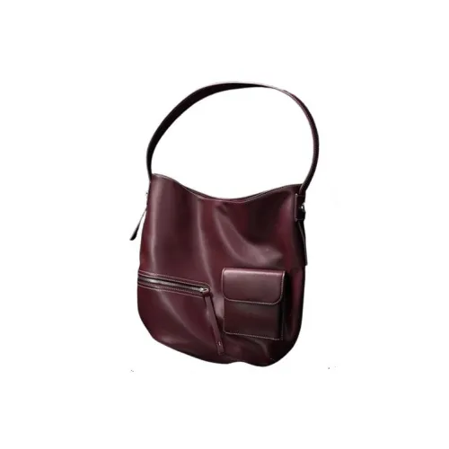 BEMIX PETS PU Shoulder Bag Women's Vintage Red