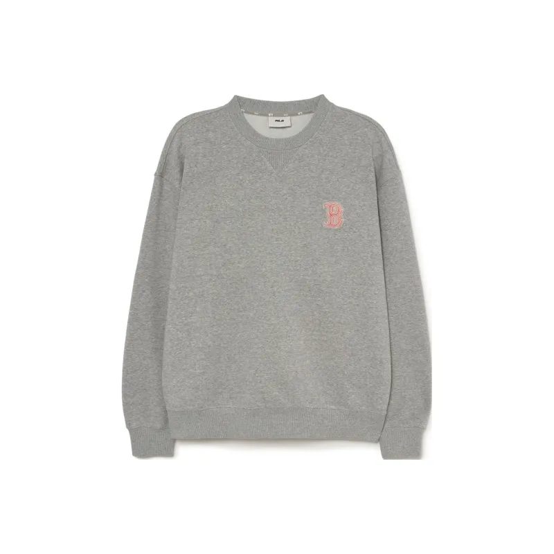 MLB Boston Red Sox Sweatshirts Unisex Gray-0
