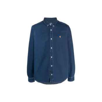 Carhartt WIP FW23 Tannin Series Shirt Men's Blue
