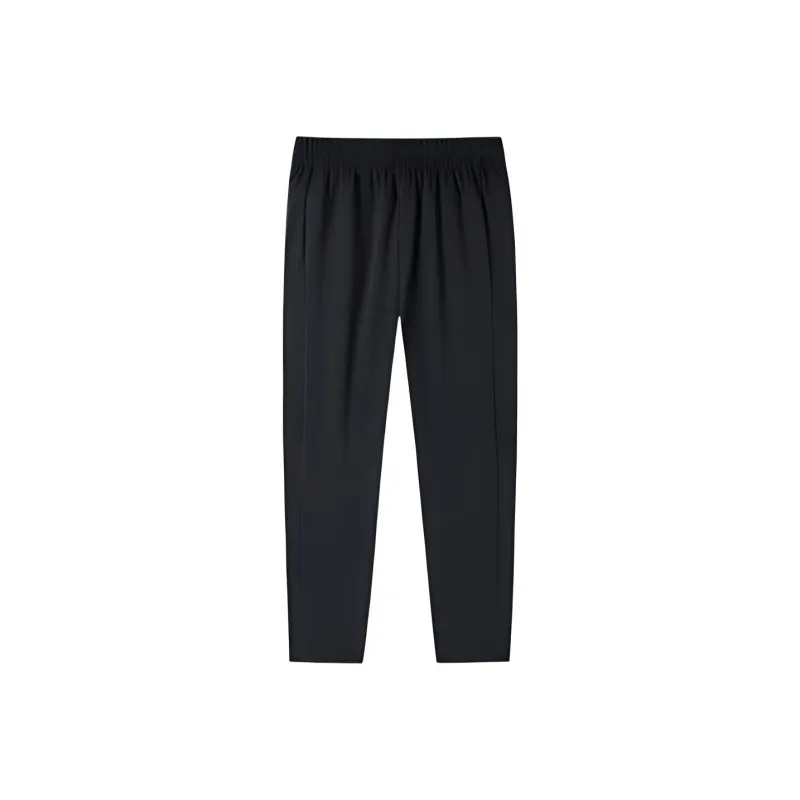ANTA Variety Training Collection Knitted Sweatpants Men Black-1