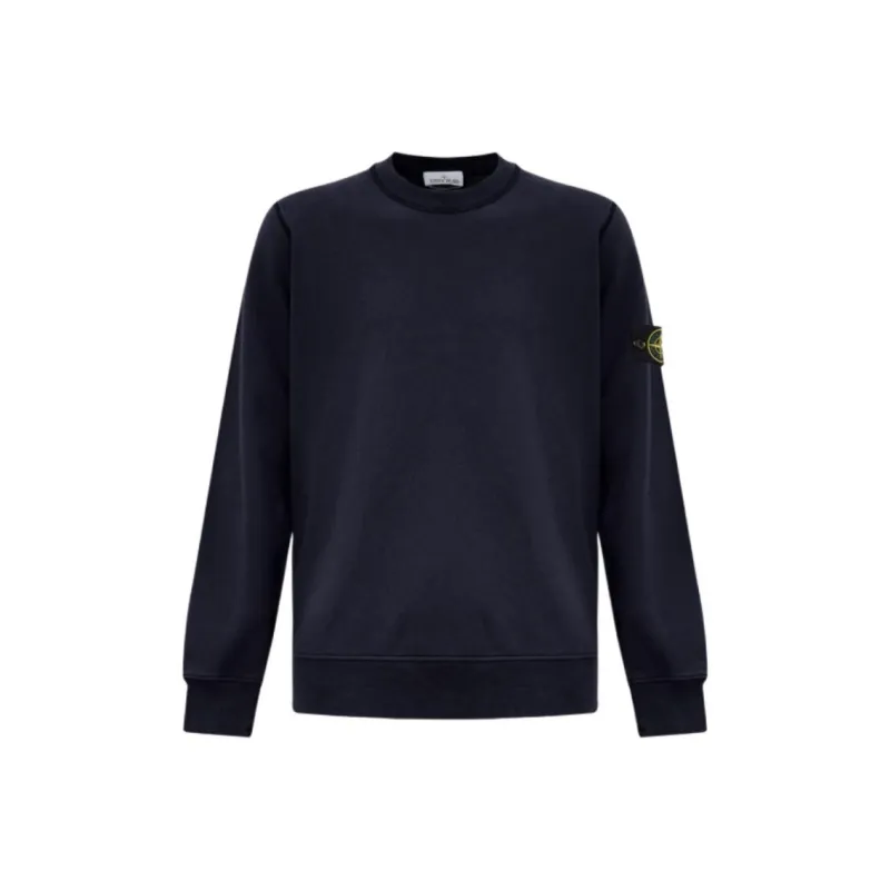 STONE ISLAND Compass patch Crew neck Sweatshirt-0
