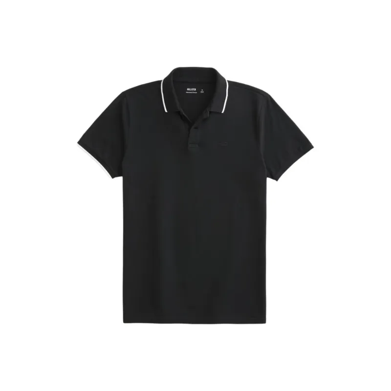 Hollister Polo Shirt Men's Black-0