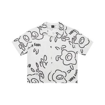 WAYNEXZAVIER Short Sleeved Shirt Men's White