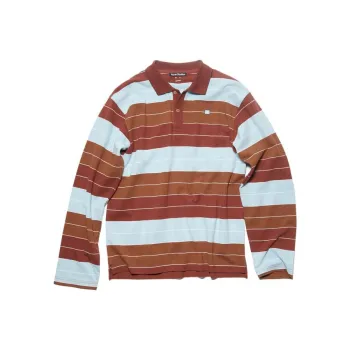 Acne Studios FW23 Polo Shirt Unisex Deep Red