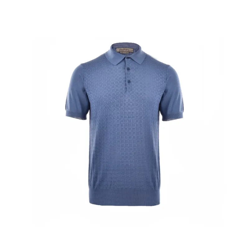 CORNELIANI Polo Shirt Men's Blue-0