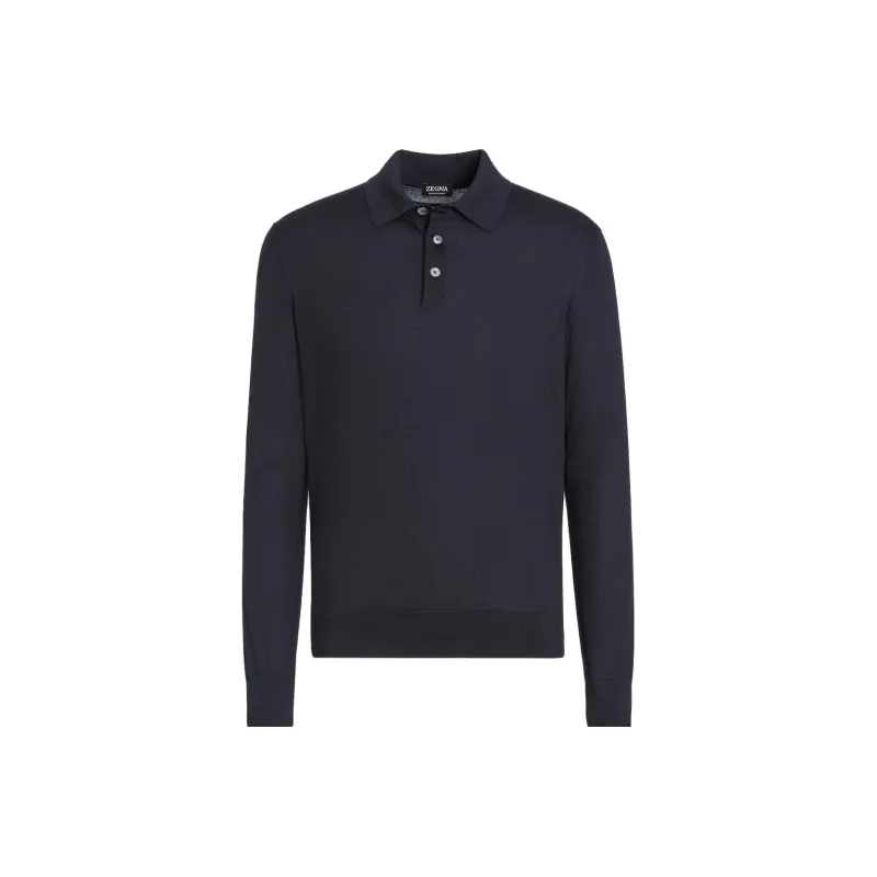 Zegna Cashseta Short Sleeved Polo Shirt-0