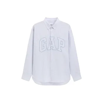 GAP Shirts Unisex Light Blue Stripes