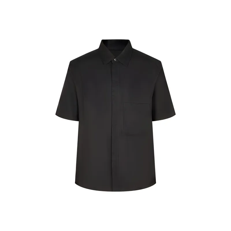 CROQUIS Shirts Men 001 Jet Black-0