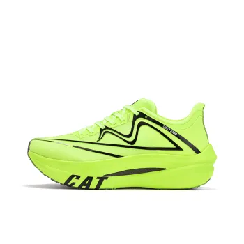 Sonic Cat Cushioning, Slip Resistant, And Abrasion Resistant Low Top Marathon Running Shoes Unisex Neon Green