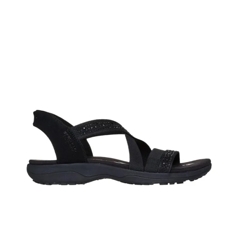 Skechers Reggae Slim Beach Sandals Women's Black-1