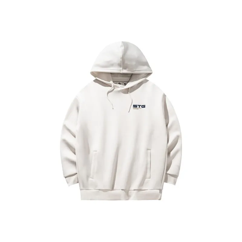 Anta Basketball Collection Sweatshirt Men's Muddy Sandy Gray-0