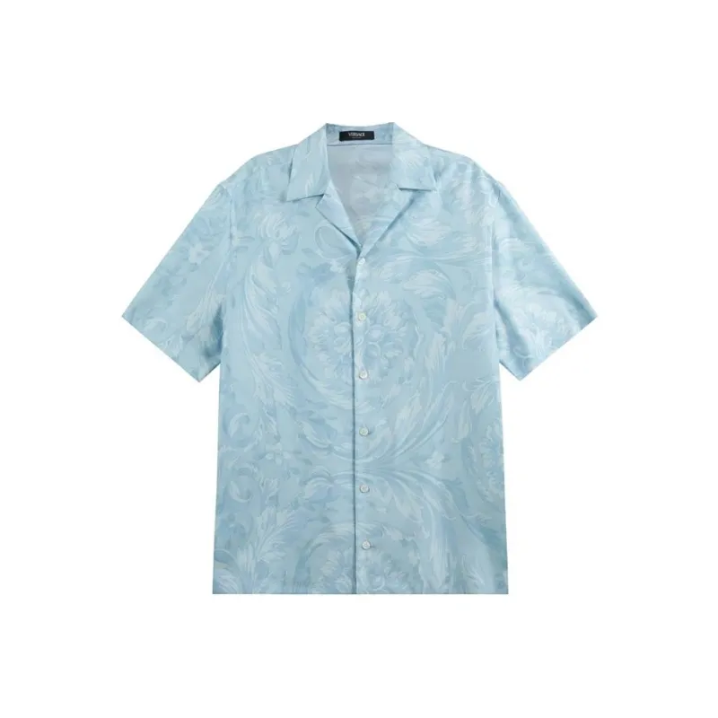 VERSACE Barocco Printed Short Sleeved Shirt-0