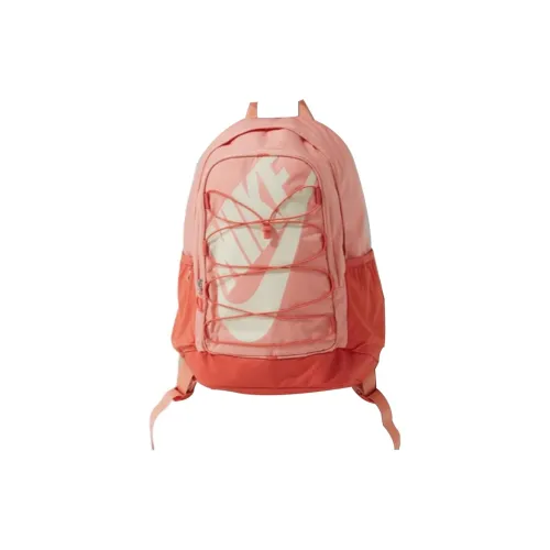 Nike Fabric Backpack Unisex Pink Orange