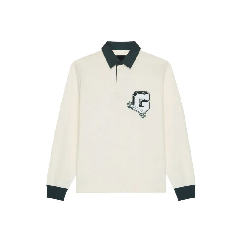 Givenchy Logo Printed Collared Sweater-0