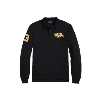 Polo Ralph Lauren Polo Shirts Men Black