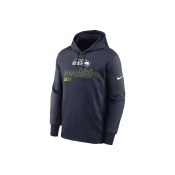 Nike Seattle Seahawks Men's Nike Therma Nfl Pullover Hoodie