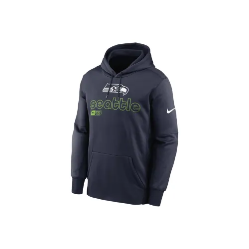Nike Seattle Seahawks Men's Nike Therma Nfl Pullover Hoodie