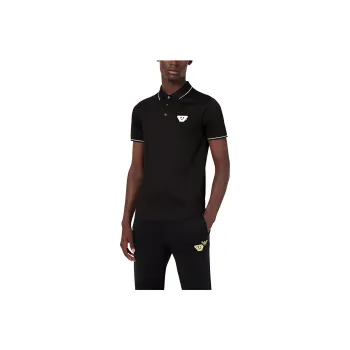EMPORIO ARMANI Polo Shirts Men Black