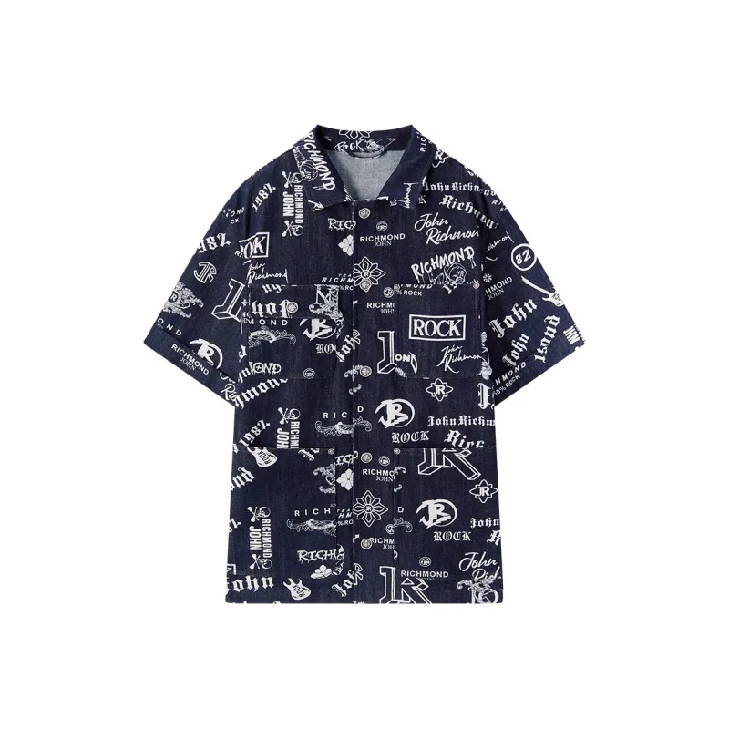 JOHN RICHMOND Shirts Men Black-0