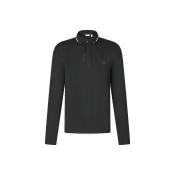 FILA Golf Series Polo Shirts Men Pitch Black