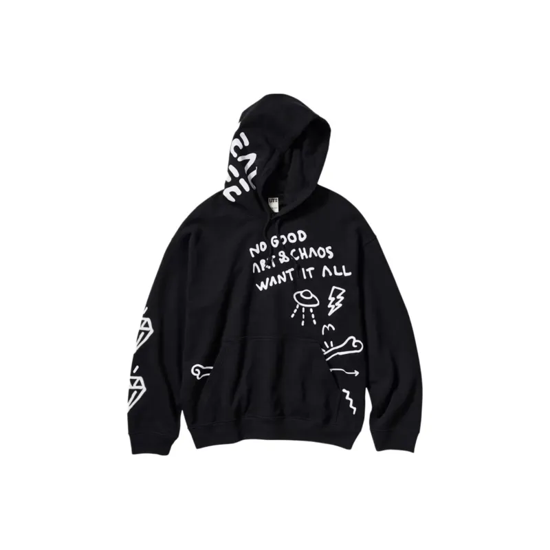 UNIQLO Sweatshirts Unisex Black-0