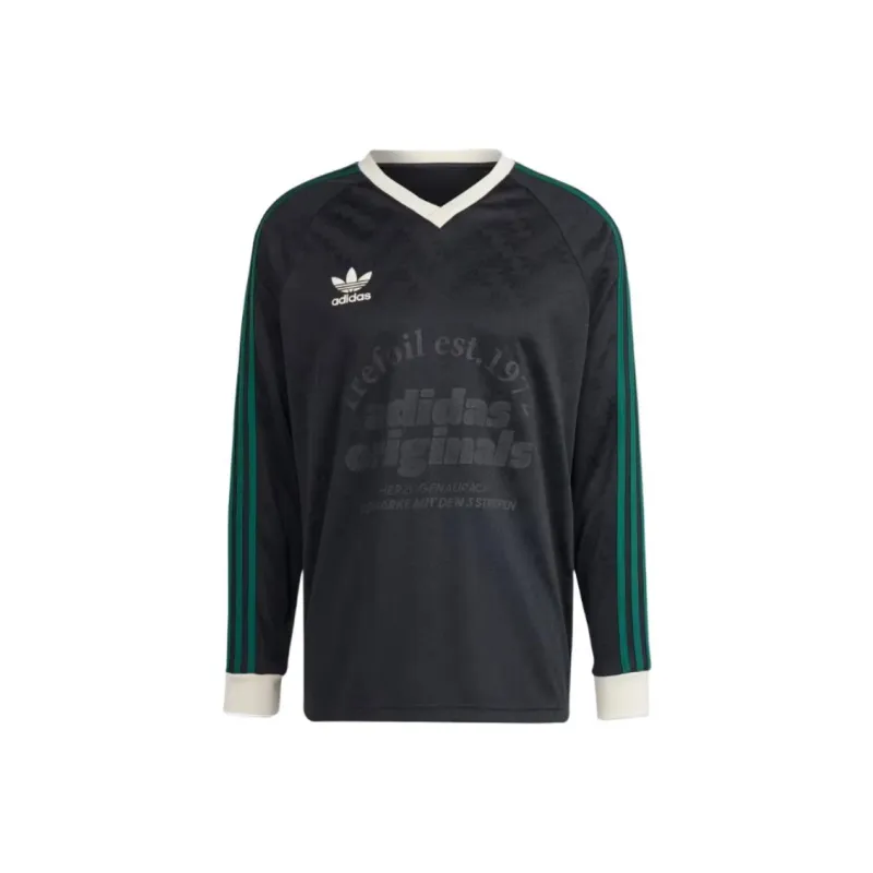Adidas Trefoil-print Jersey T-shirt-0