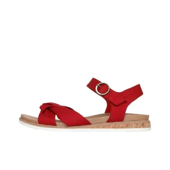 Skechers One Strap Sandals Women's Red
