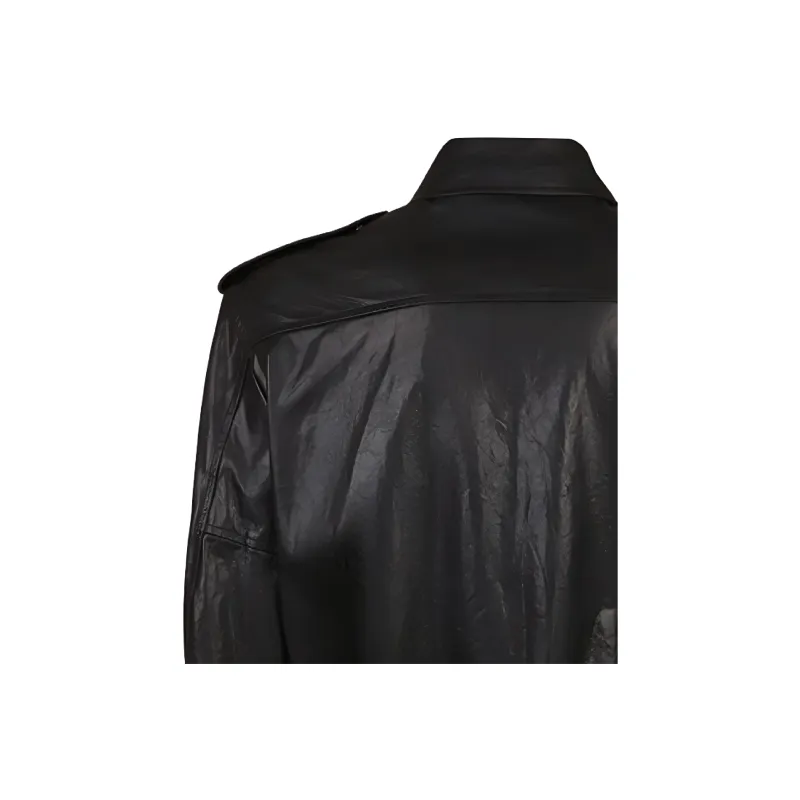BALLY Leather Bomber Jacket-4