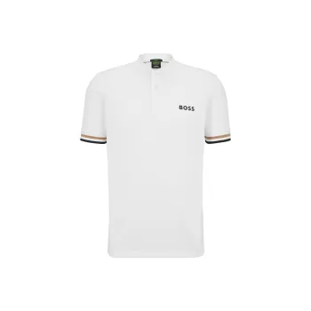 HUGO BOSS Polo Shirts Men White