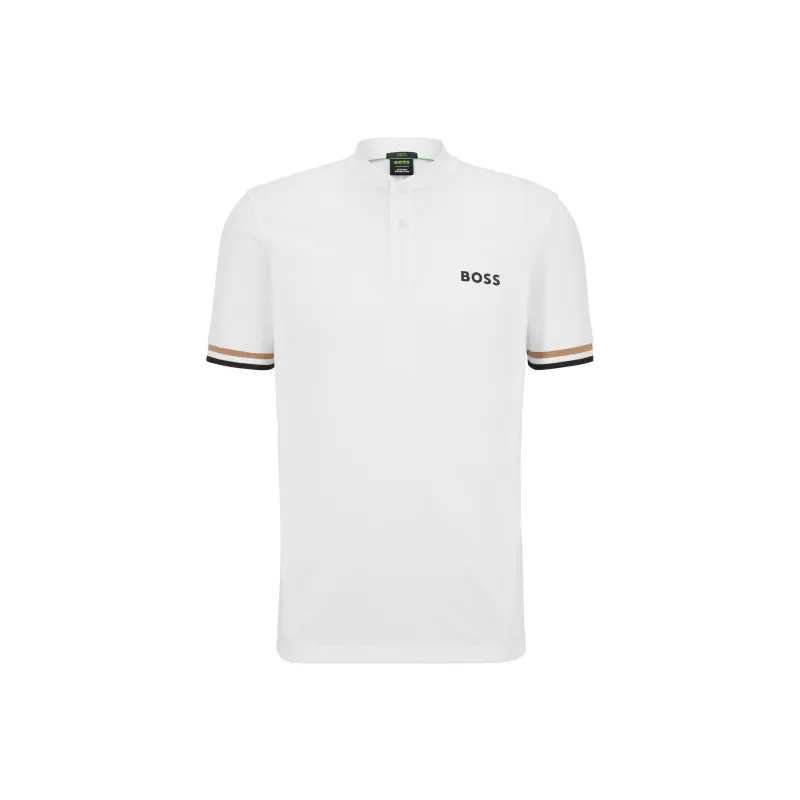HUGO BOSS Polo Shirts Men White-0