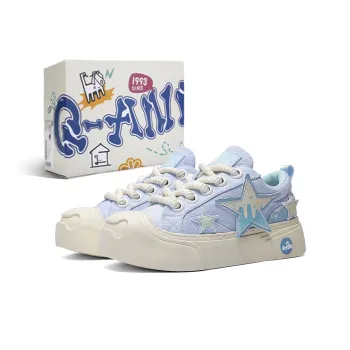 Q AND Anti Slip And Wear Resistant Height Increasing Low Top Skateboard Shoes Unisex