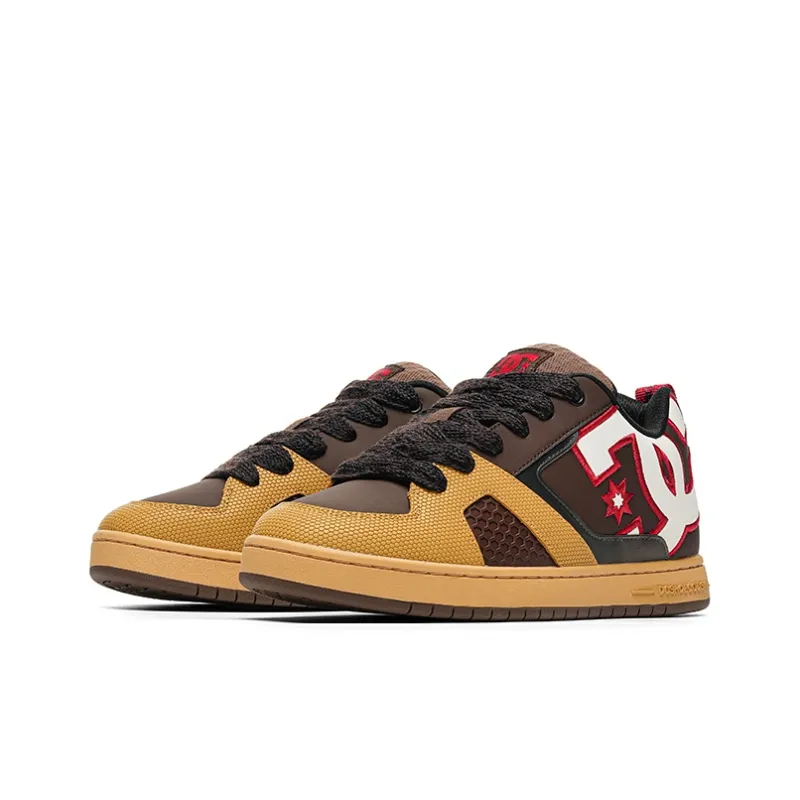 DC Shoes Court Graffik Slip Resistant Cushioning Low Top Skateboard Shoes Men's-2