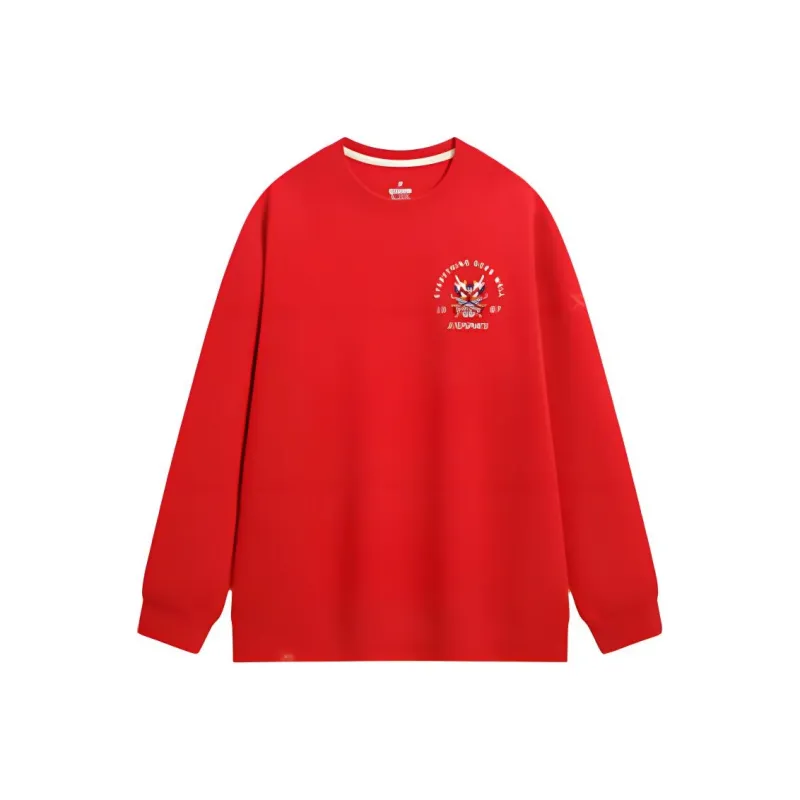 XTEP Sweatshirt Men's Enchanted Red-0
