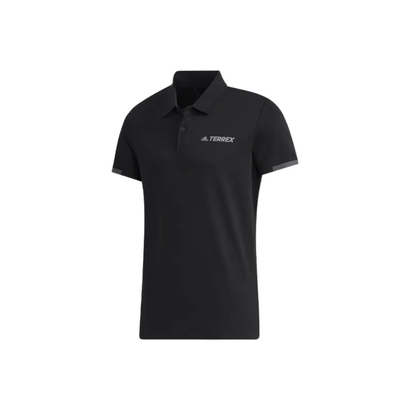 Adidas Polo Shirts Men Black-0