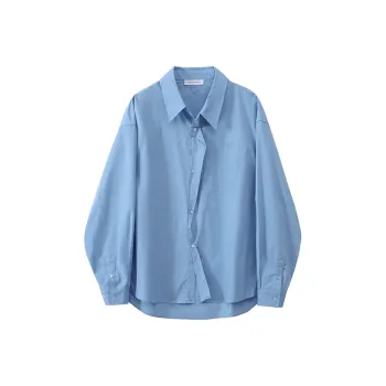 SINGLE MOMENT Shirt Unisex Sky Blue