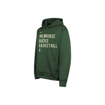 NBA Milwaukee Bucks Nike Spotlight Fleece Overhead Sweatshirt Men's Green