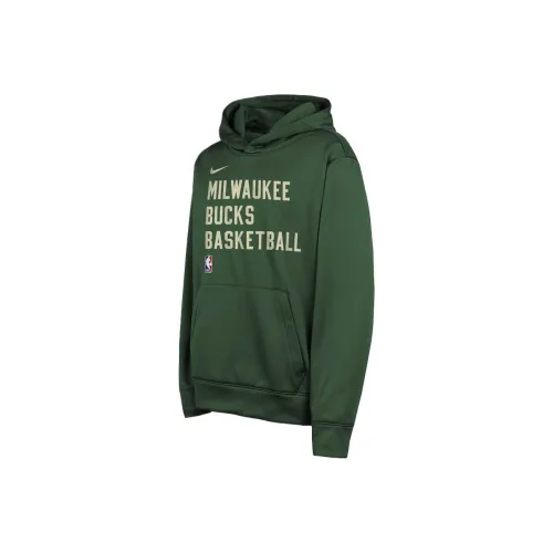 NBA Milwaukee Bucks Nike Spotlight Fleece Overhead Sweatshirt Men's Green