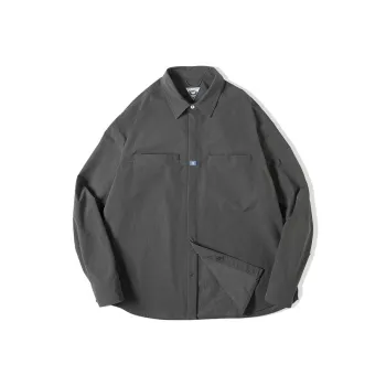 MADEN Long Sleeved Shirt Men's Dark Gray