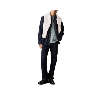 CALVIN KLEIN Shirt Europe Version Men's Dark Blue