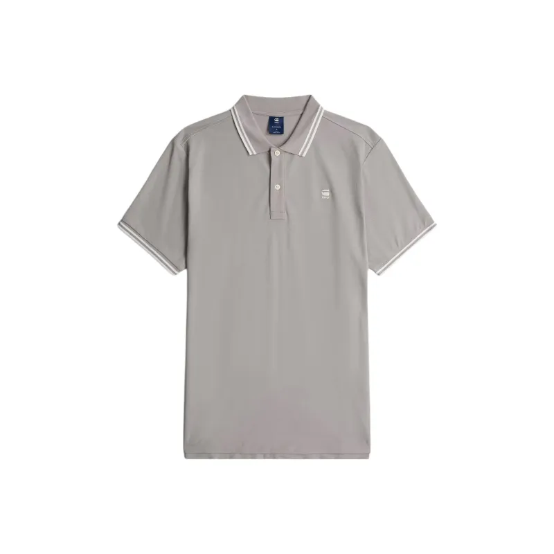 G STAR RAW Polo Shirt Men's Gray-0