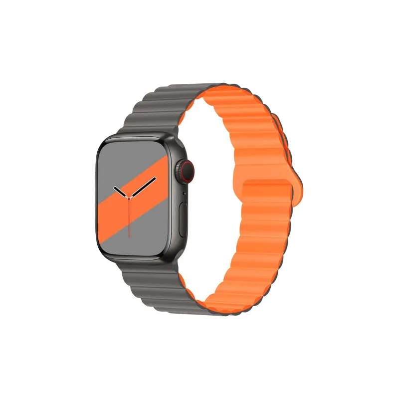 DUALMM Apple Compatibility Watch Band 225 255mm Silicone Material-15