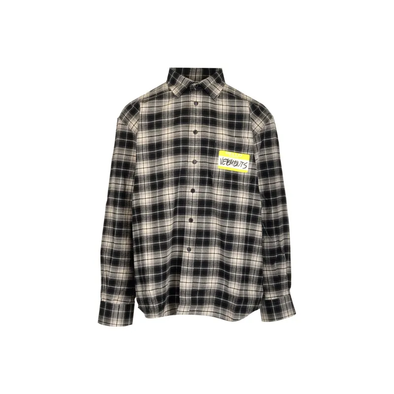 Vetements Shirts Unisex Black-0